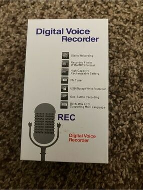 Mini Voice and video recorder bundle (3). NEW